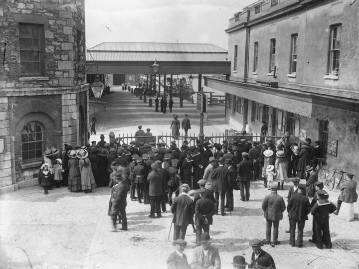 The Millbay Docks at Plymouth Are Still Standing